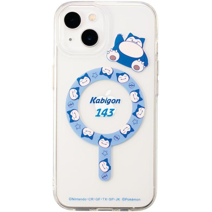 即日出荷 iPhone 15/14/13 ポケモン MagSafe対応ケース カビゴン