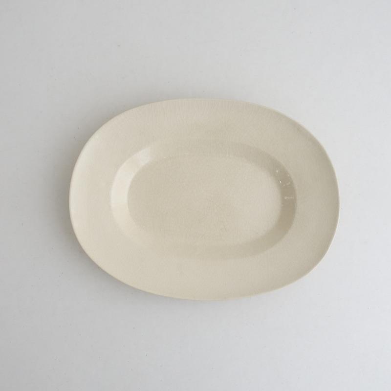 美品】棚橋祐介 *オーバル皿 L*食器お皿プレートうつわ作家【陶器