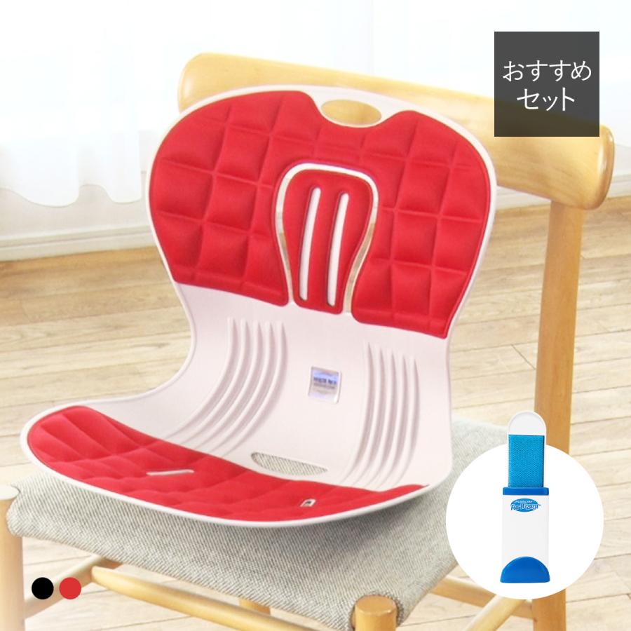 ピン セスジ＋ハリケーンファーウイザード携帯用ブラシ 椅子 綺麗 姿勢