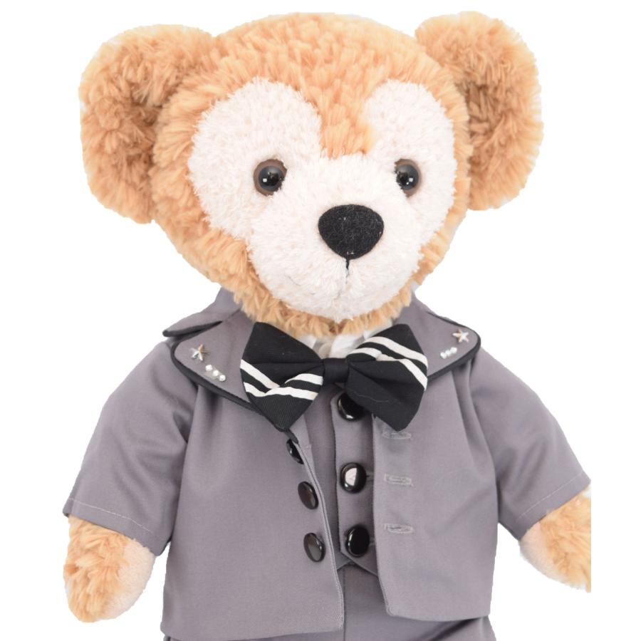 Disney（ディズニー） ダッフィー 服 着せ替え コスチューム グレー