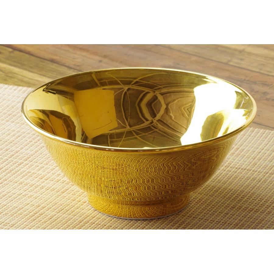 インパクト抜群！黄金のラーメンどんぶり /和食器 : 美濃のちゃわん屋