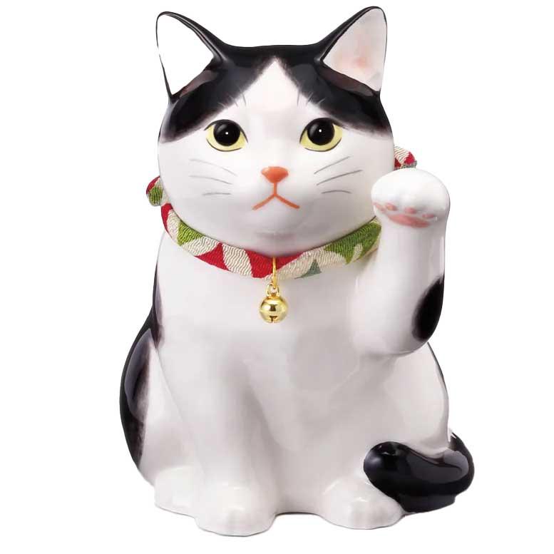 招き猫 置物 まねきねこ/ うちの招き猫(ぶち) /開店祝い 開運招福