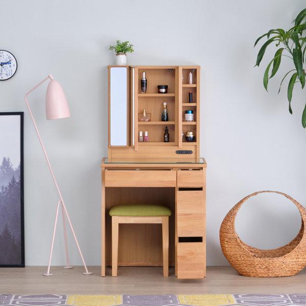 一生紀（ISSEIKI） ドレッサー ドレッサーデスク 鏡台 三面鏡 おしゃれ