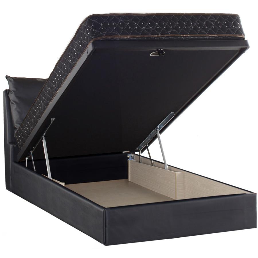 ドリームベッド モンシャンランド878 シングル 合成皮革レザー張り