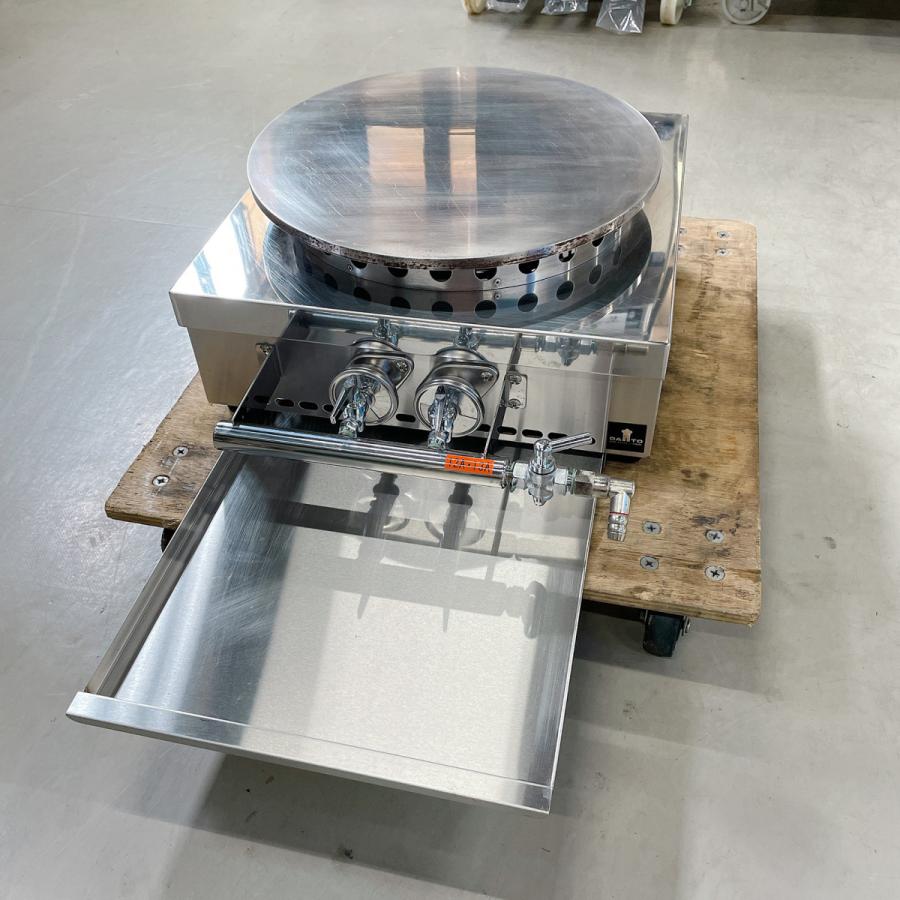 ガス式クレープ機器（1連式）- KP-10 中古 : 業務用厨房機器の新橋