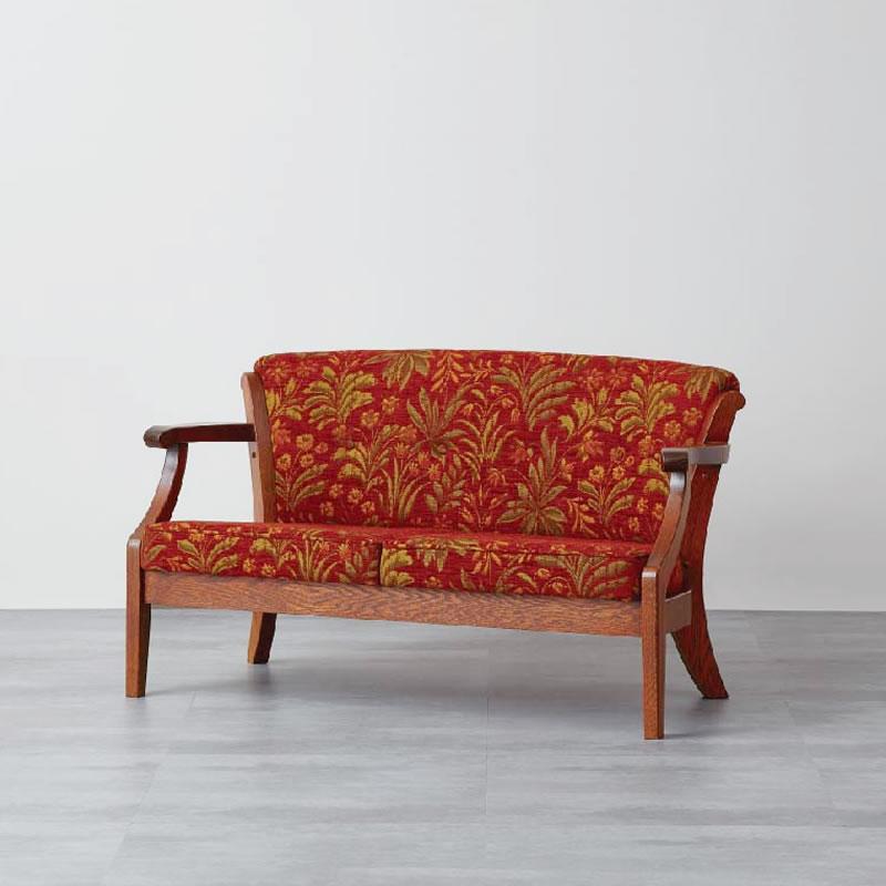 三越（Mitsukoshi） カントリーハウス 2Pソファ CLC12 2人掛け 木部色