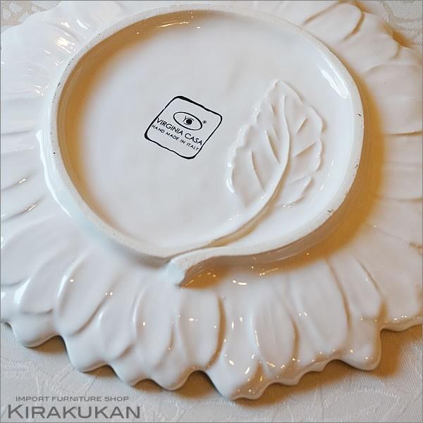 ヴィルジニアカーサ ROMANTICA デイジー プレート ホワイト 21cm