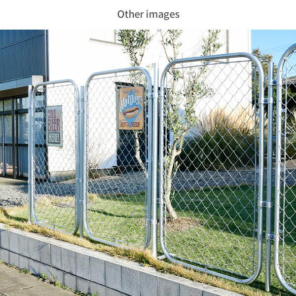 山善（YAMAZEN） ガーデンフェンス アメリカンフェンス スチール製 (幅