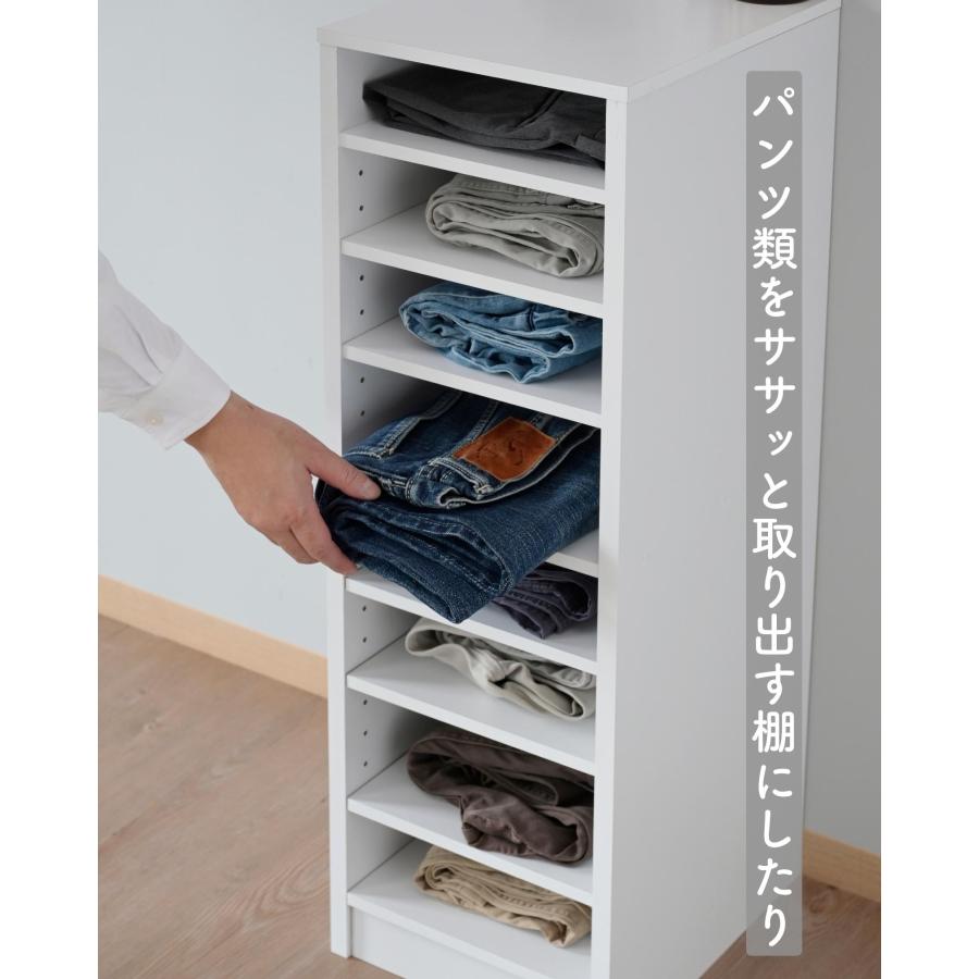 多段ラック 幅29.5 奥行36 高さ91cm 棚 シェルフ 収納ラック 本棚