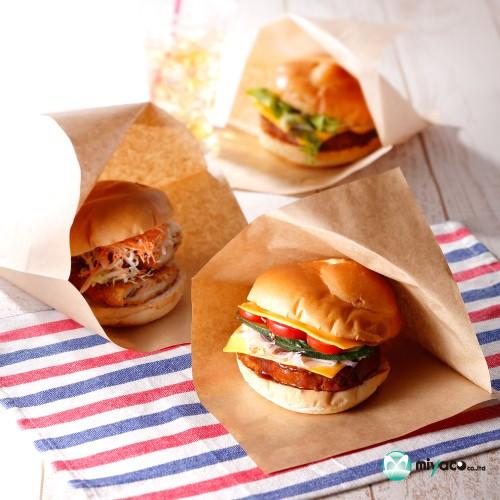 バーガー袋 No.18 ハンバーガー 3000枚 : みやこオンライン