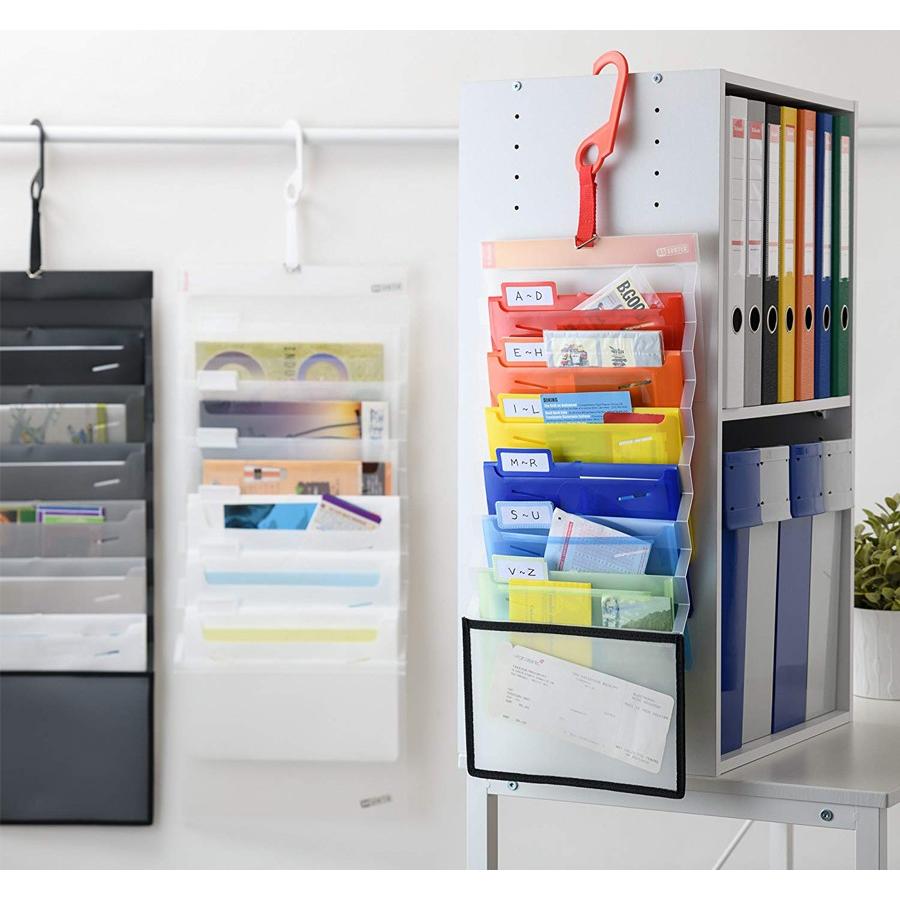 エセルテ（Esselte） A4 ソーテッド ファイル 6段 : フジオカ文具e