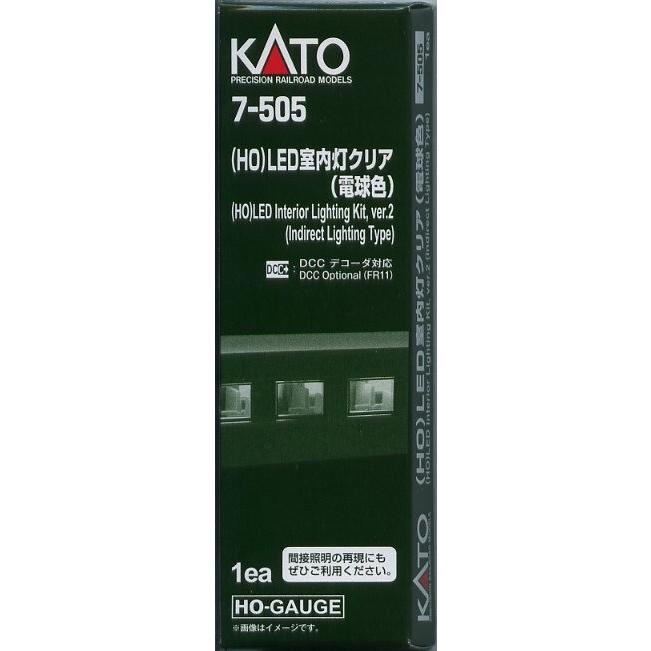 カトー（KATO） KATO 7-505 (HO)LED室内灯クリア(電球色)〔従来仕様