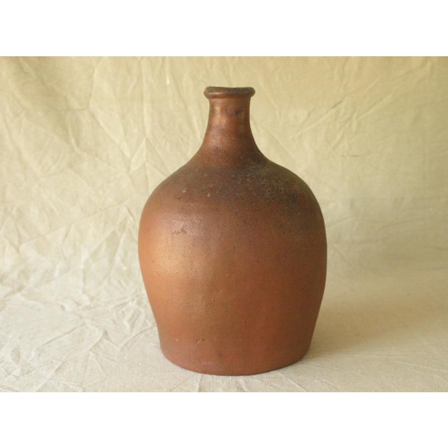 桃山 江戸時代 古丹波自然釉大徳利31cm船徳利 侘 寂 焼締 自然釉 日本