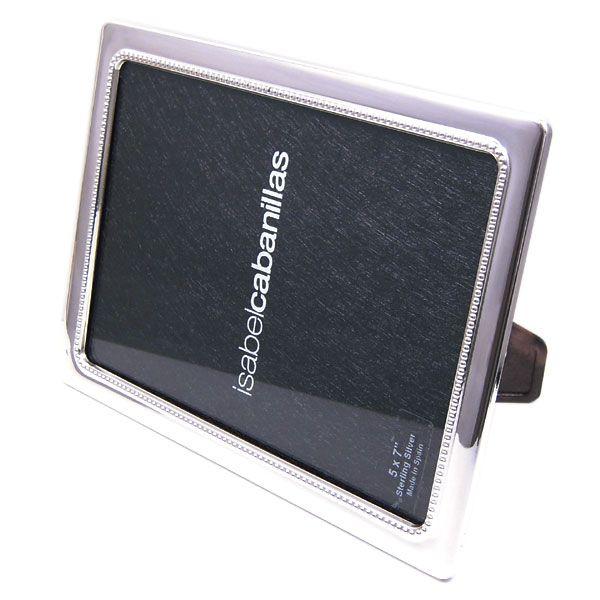 名入れ刻印シルバーフォトフレーム（刻印別料金） ドットパターン 縦横