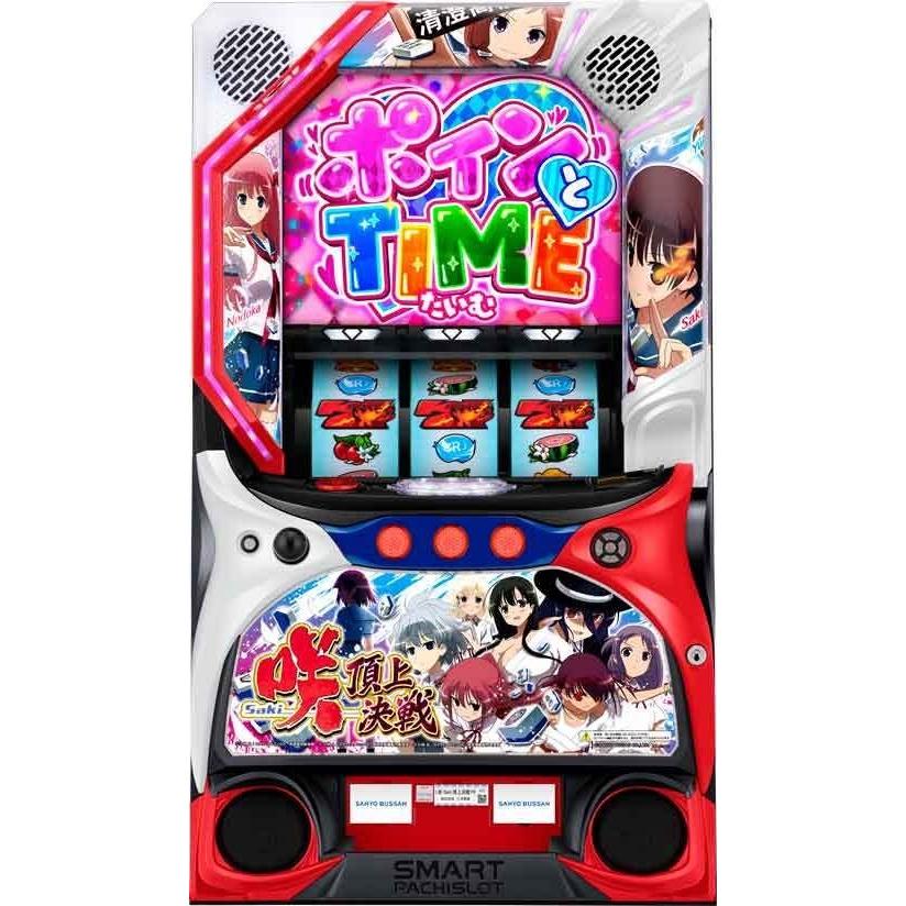 スマスロ遊技用ユニット取り付け済み L咲-Saki-頂上決戦 中古パチスロ