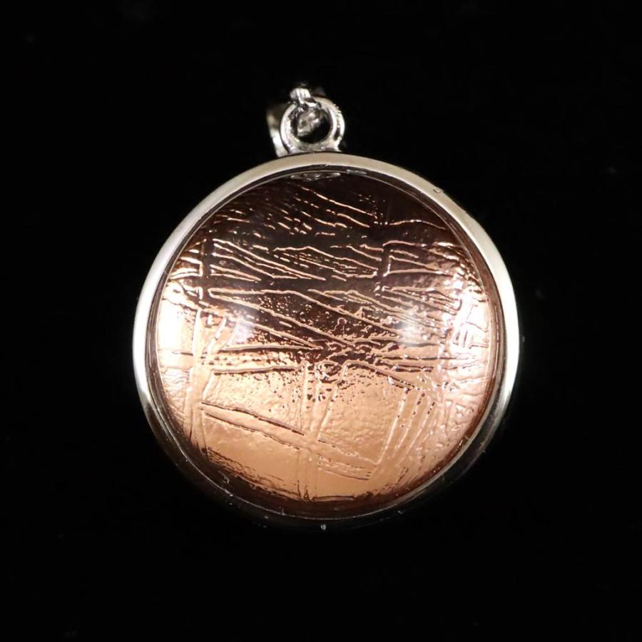 ギベオン ピンクゴールド 15mmボール型 ペンダントトップ 7.5g 【榎本