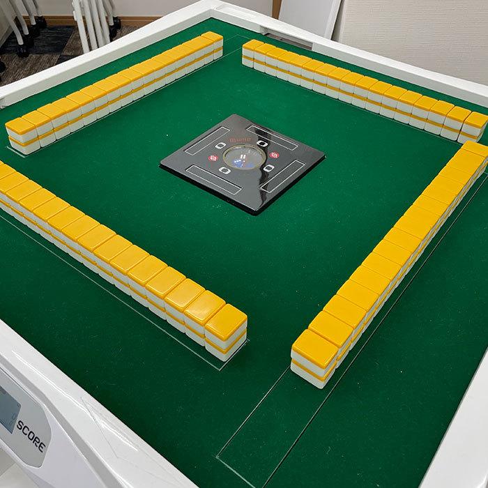 中古】 家庭用点数表示機能付全自動麻雀卓 スリム プラス スコア Slim