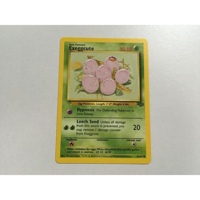 U101【ポケモン カード】 英語版 海外 Exeggcute タマタマ 52/64 旧