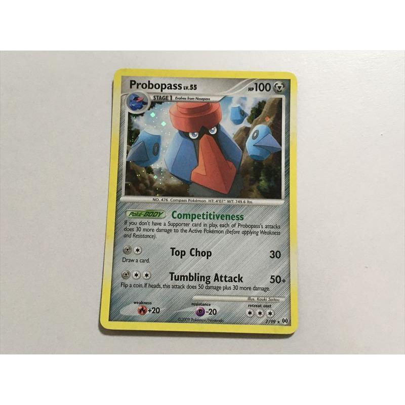 U281【ポケモン カード】 英語版 Probopass ダイノーズ 7/99 キラ : E