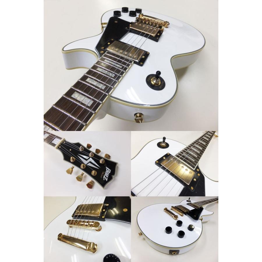 Aria Proll Blitz ブリッツ BLP-CST WH エレキギター レスポールタイプ