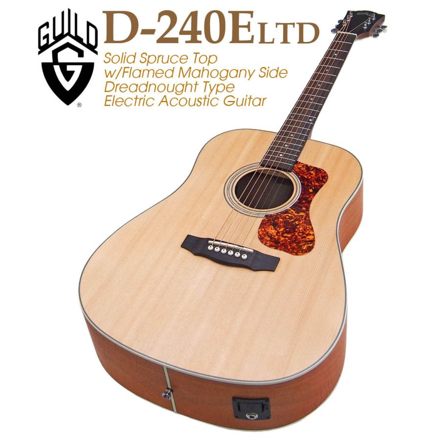 GUILD ギルド アコースティックギター D-240E LTD FLAMED MAHOGANY