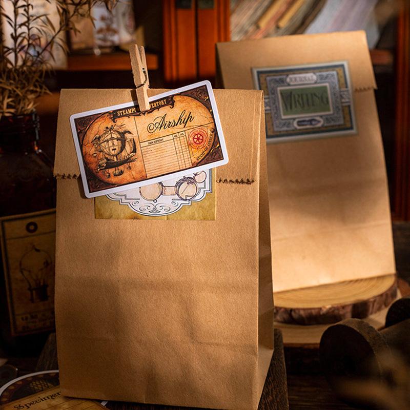 コラージュ 素材 シール ラベル タグ ジャンクジャーナル アンティーク