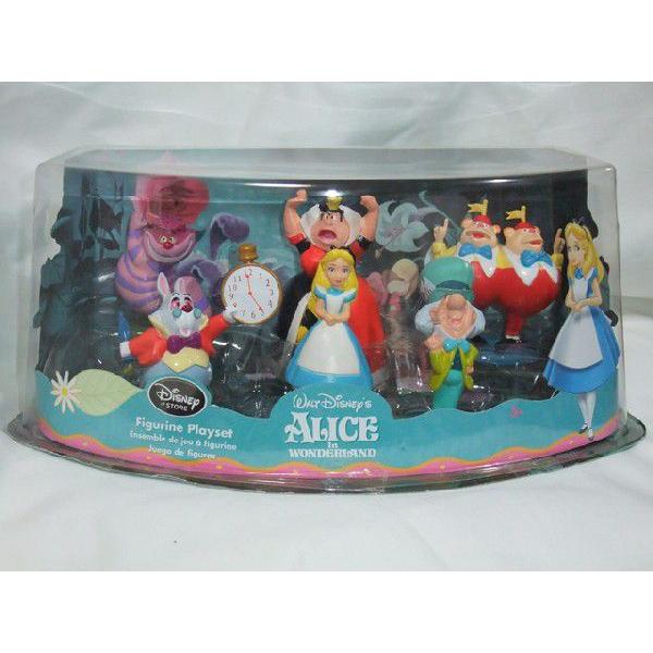 US ディズニー限定 ふしぎの国のアリス ミニフィギュアセット : エッヂ