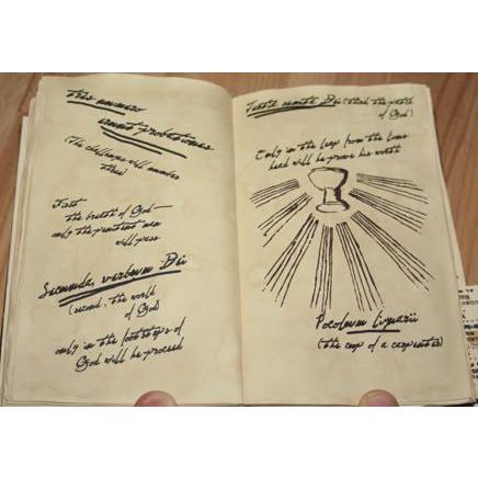 インディ ジョーンズ 最後の聖戦 聖杯手帳 ハンドメイドレプリカ