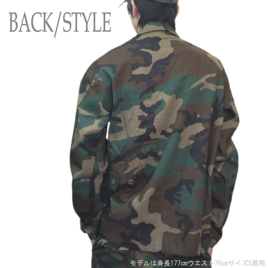 ROTHCO（ロスコ） 送料無料 USA戦闘服 B.D.U.ジャケット迷彩 ウッド