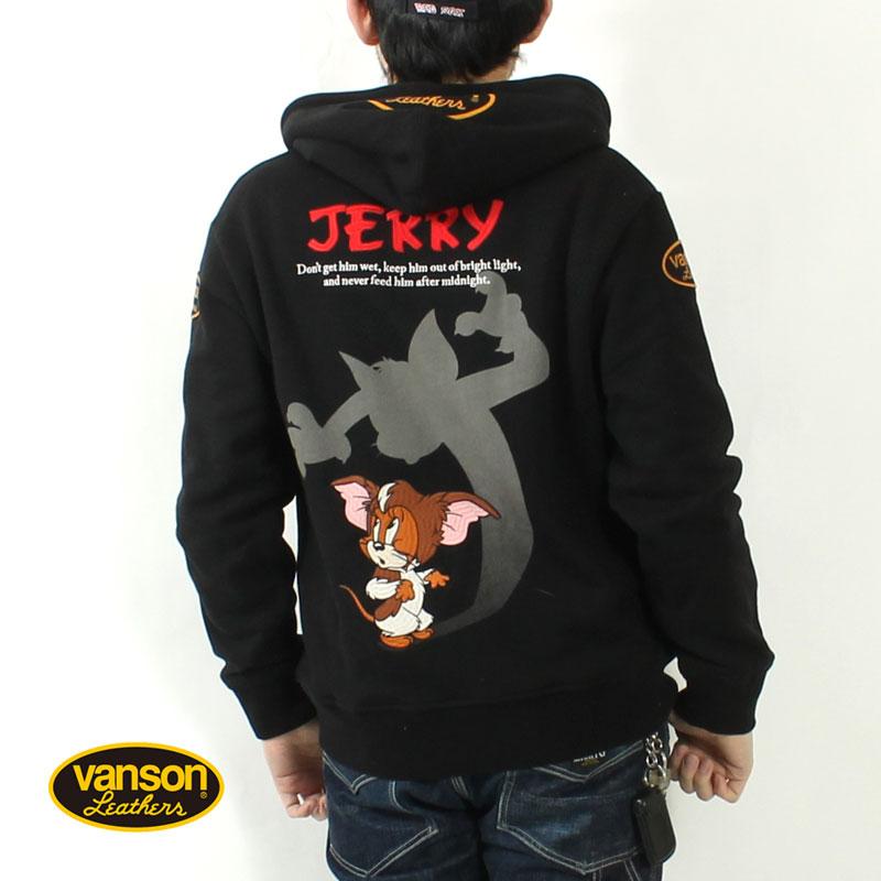 VANSON（バンソン） パーカー トムとジェリー グレムリン メンズ