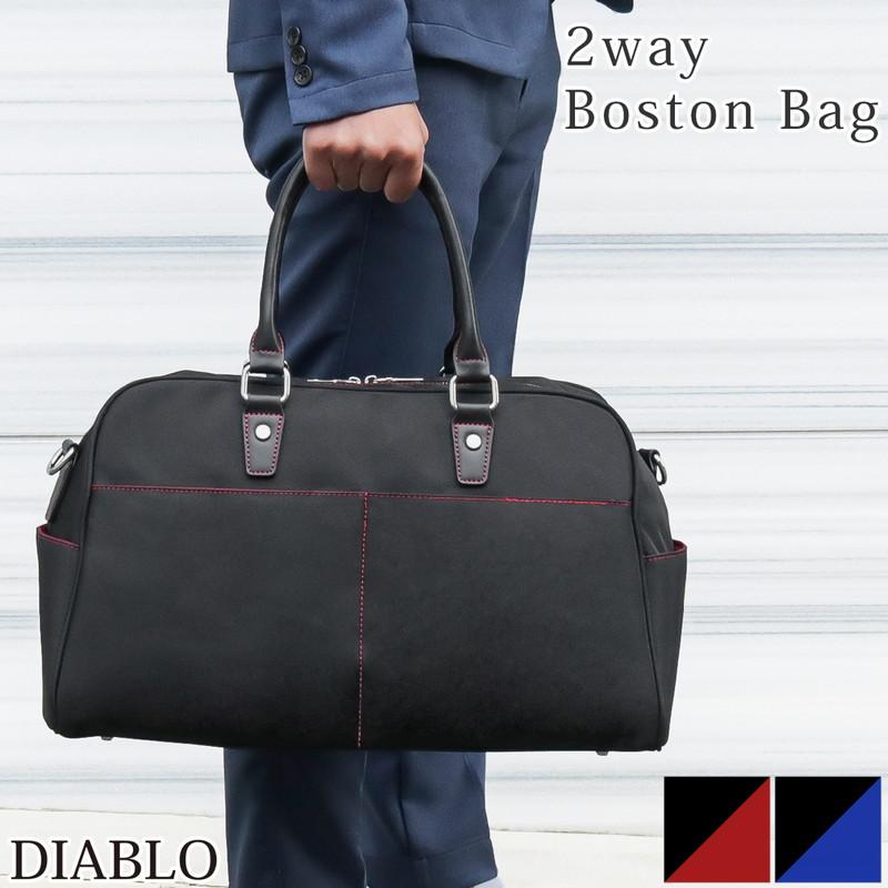 DIABLO ボストンバッグ メンズ 2way 機内持ち込み ショルダーバッグ 大