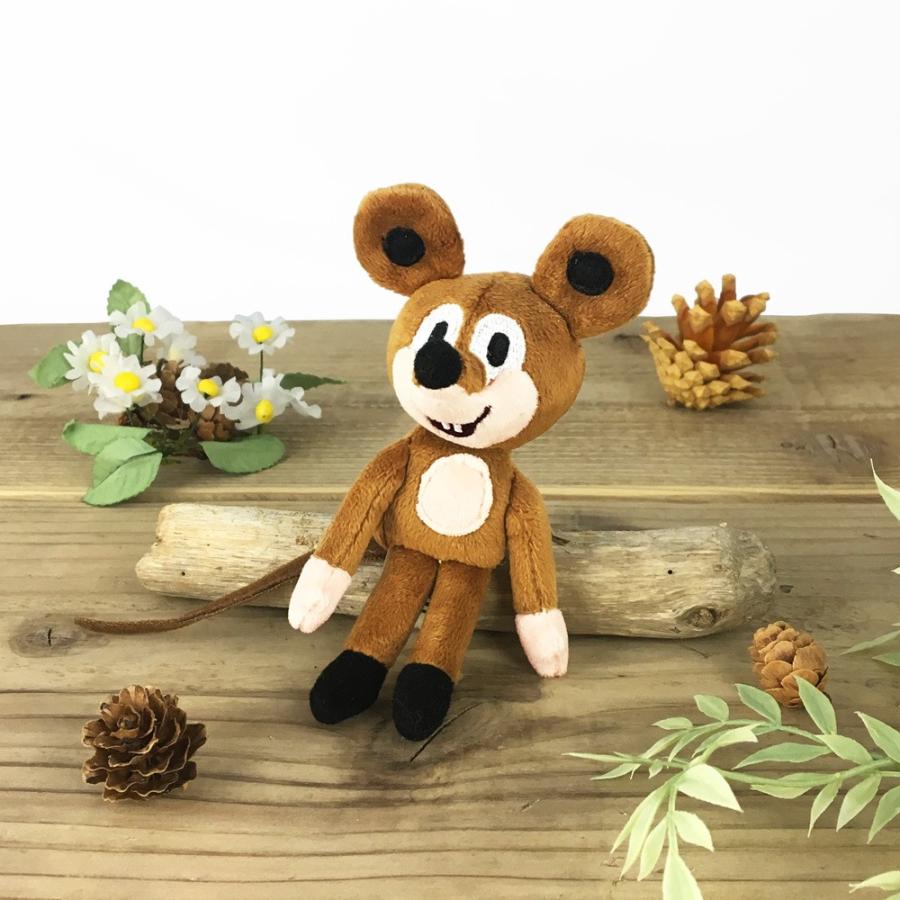 クルテク ぬいぐるみ（S）ねずみ13cm【チェコ製 マスコット もぐら