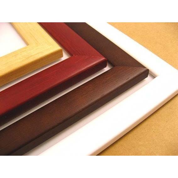 額縁 STAIN FRAME【20角（200mm × 200mm）】正方形：木製／ポスター