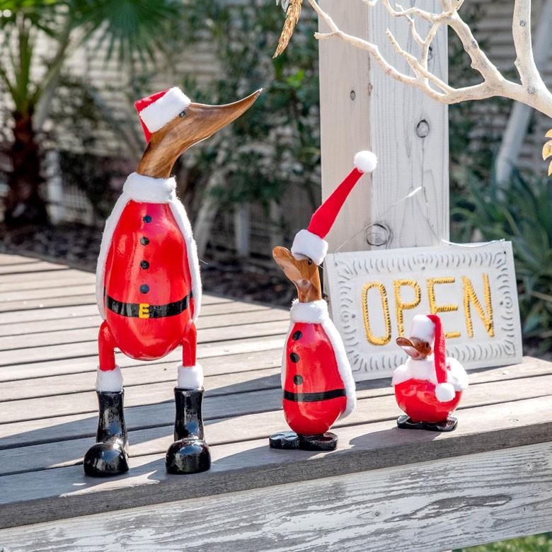 ELEMENTS オブジェ クリスマス Xmas 飾り デコレーション あひる