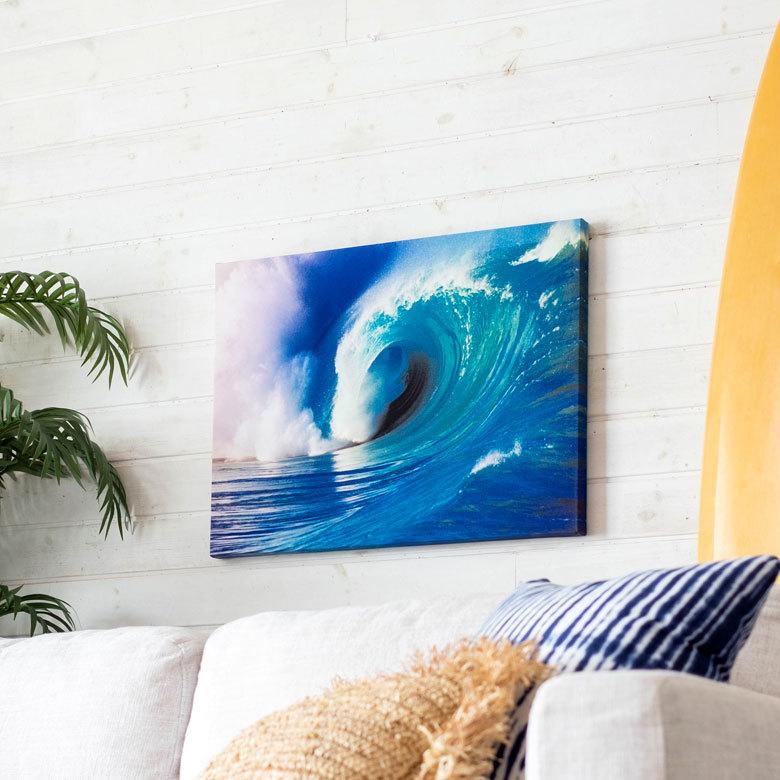 ELEMENTS アートパネル ビッグウェーブ アート キャンパス パネル