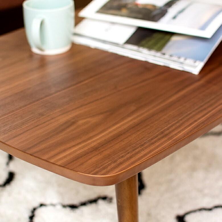 ローテーブル 折りたたみ 北欧 天然木 リビングテーブル センター