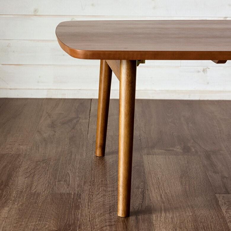 ローテーブル 折りたたみ 北欧 天然木 リビングテーブル センター