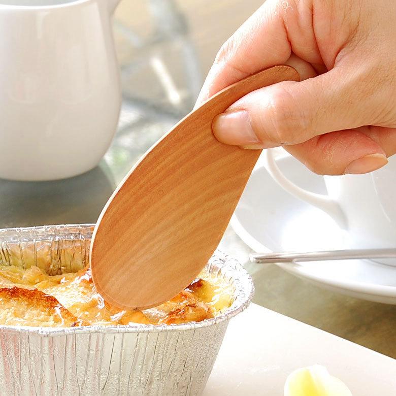 アイスクリームスプーン スプーン 木彫り 木製 カトラリー カフェ