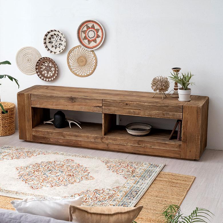 東谷 ローボード ディスプレイ 大型 オーディオ 本棚 家具 インテリア