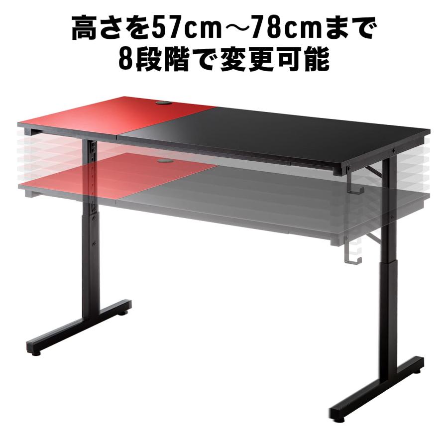 SANWA SUPPLY（サンワサプライ） シンプルデスク ツートンデスク 幅