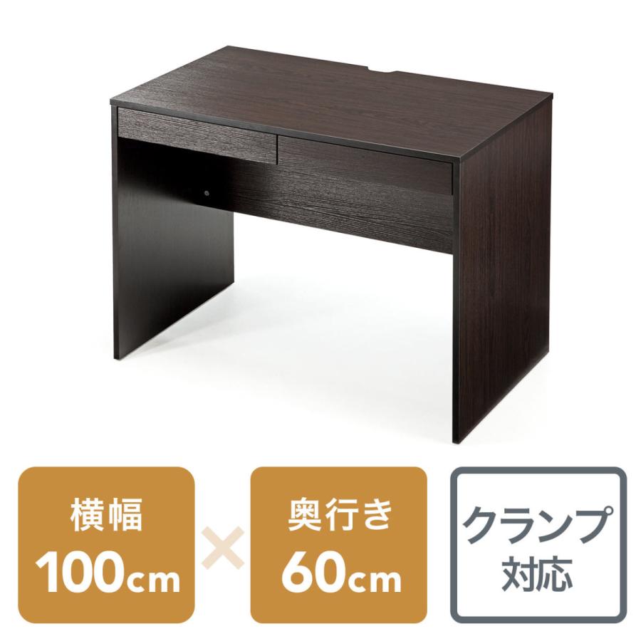 SANWA SUPPLY（サンワサプライ） パソコンデスク 木製 ワークデスク 幅