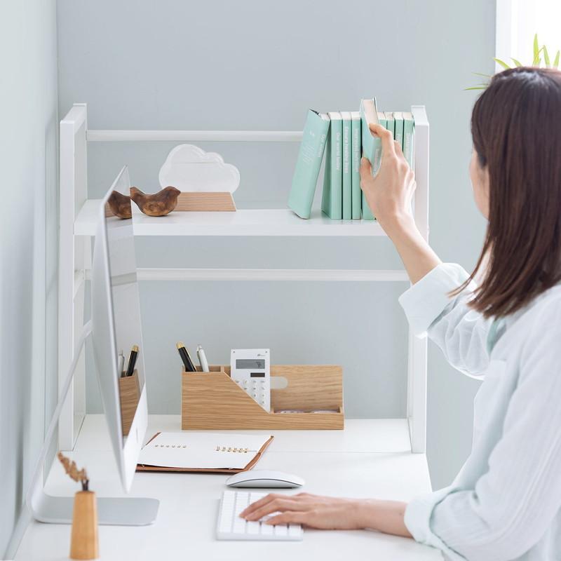 SANWA SUPPLY（サンワサプライ） パソコンデスク シェルフ付 収納