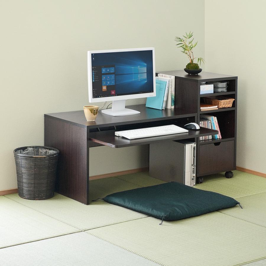 SANWA SUPPLY（サンワサプライ） パソコンデスク ローデスク 木製