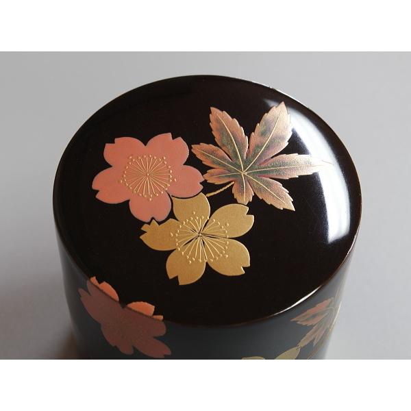 雲錦蒔絵黒中次 木村表斎造 共箱 : 茶道具商 越中屋 - 通販 - Yahoo