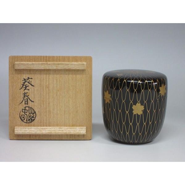 網目春秋蒔絵中棗 北村葵春造 共箱 : 茶道具商 越中屋 - 通販 - Yahoo