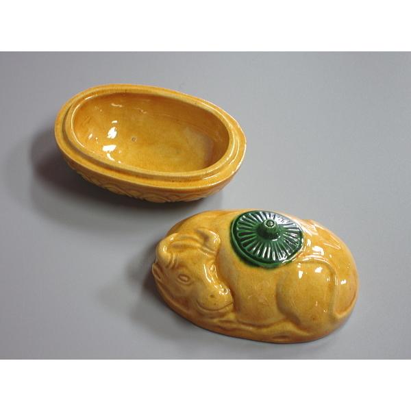 交趾写笠牛香合 横石嘉助造 桐箱付 : 茶道具商 越中屋 - 通販 - Yahoo