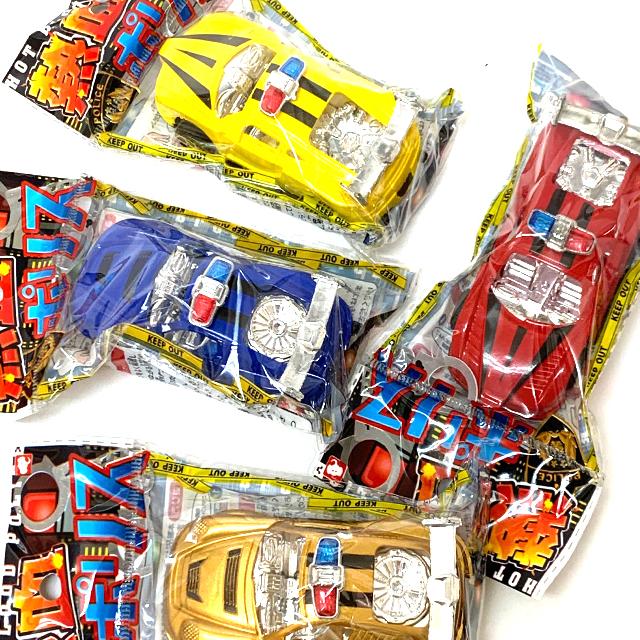 熱血ポリス（ミニカー／プルバックカー） 25入 : イベント用品問屋