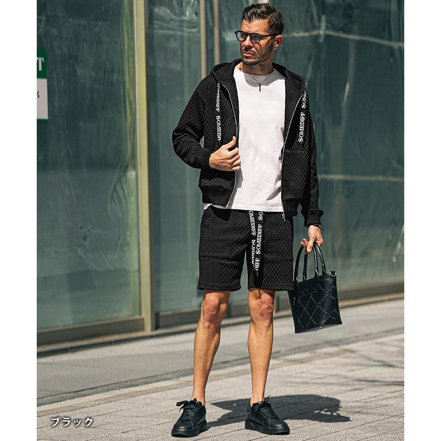 SOMEDIFF（サムディフ） セットアップ メンズ 上下セット パーカー