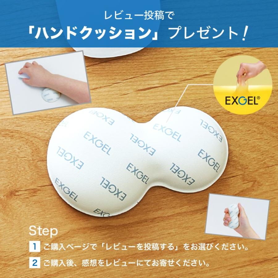 EXGEL（エクスジェル） ジェルクッション クッション 持ち運び 薄い