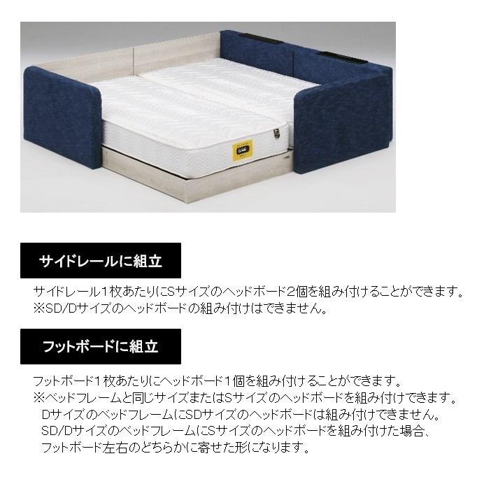 Granz（グランツ） シングルベッド スローグ 棚付キャビネットタイプ 2